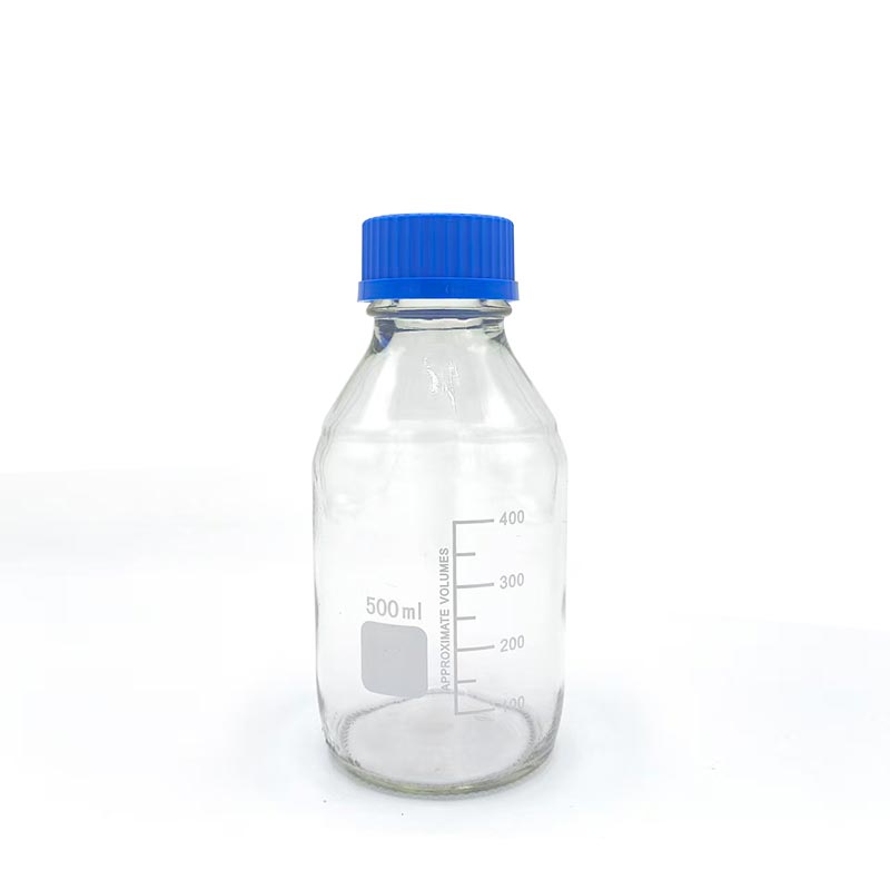 500ml Transparent Glass Reagent Bottle